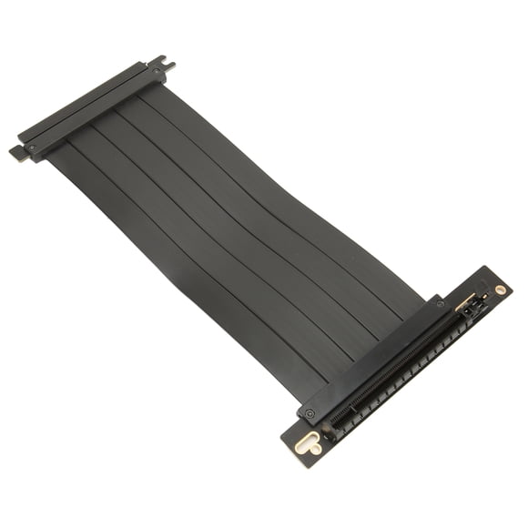 Cable elevador PCIE 4.0 X16 de alta velocidad flexible de 90 grados con puerto PCIE en ángulo recto 20 cm Nikou