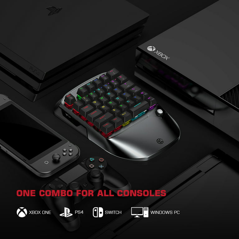 Teclado e mouse de jogos para PS4/Xbox One/Xbox Series X/S