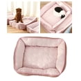 thumbnail image 6 of Cooling Dog Bed Summer Ice Feeling Cat Pet Pad Multi Use for Travel Automotive Seat Breathable Mat Washable Lightweight Convenient Versatile Pink S, 6 of 10