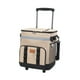 thumbnail image 4 of Bolsa más enfriador Aislamiento de aislamiento Cart de enfriador 35 L Capacidad con aislamiento de ruedas Caqui, 4 of 8
