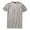 Grey, variant on Mens Shirts Velvet Velour Fashion Hop Slim Simple Short Sleeve Mens Tops
