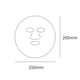 thumbnail image 4 of 100 Uds. Máscara limpiadora de cara completa papel desechable plástico máscaras de papel belleza Facial herramienta saludable, 4 of 7