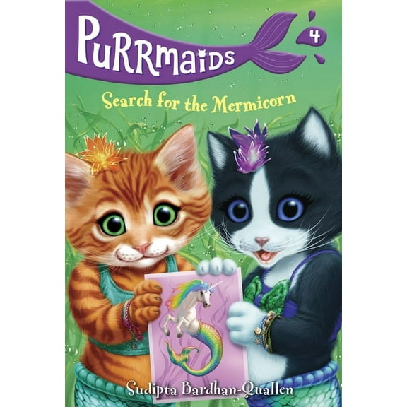 Purrmaids Purrmaids #4: Search for the Mermicorn, Book 4, (Paperback)