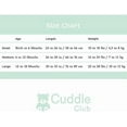 thumbnail image 5 of Cuddle Club Fleece Sleep Sack Swaddle Blanket Baby Sleeping Bag, Bee Large, 5 of 7