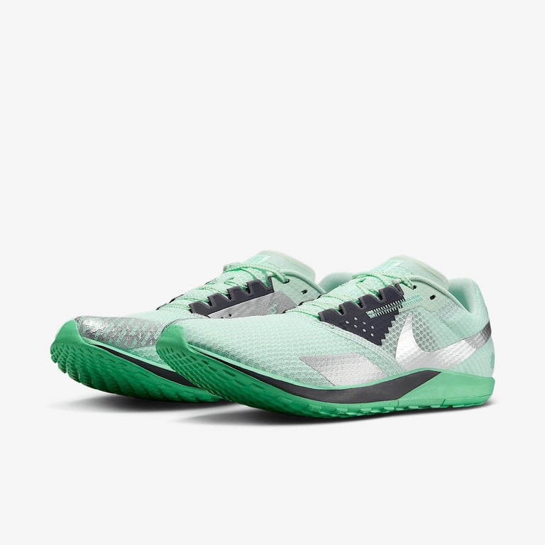 Nike Men’s waffle rival 6 running  Athletic Shoes in Silver and Mint size 13 Amazon.com | Nike Rival Waffle 6 Road and Cross-Country  main image 3