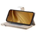 thumbnail image 4 of Funda cartera GANGXUN para Xiaomi Poco C71 4G , cuero PU con tarjetero, cremallera, correa de mano, soporte y protección 1143°, 4 of 6