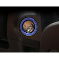 thumbnail image 5 of Sports Blue Anodized Aluminum Engine Start/Stop Push Starter Surrounding Ring Trim For Lexus_is GS ES RX NX Newer Models, 5 of 9