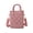 Pink, variant on Waterproof Mini Beach Tote, Light Rubber Travel Bags, Sandproof Handbag for Sports Gym Travel Market Outdoor, Small Beach Tote Bag for Beach Boat Pool Sports, Charms Crossbody Tote,Summer for Women