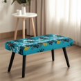 thumbnail image 4 of XYZCANDO Soft Bench Covers for Home Dining Room, Polyester Spandex Stretch Dining Bench Covers with Machine Washable, 4 of 9