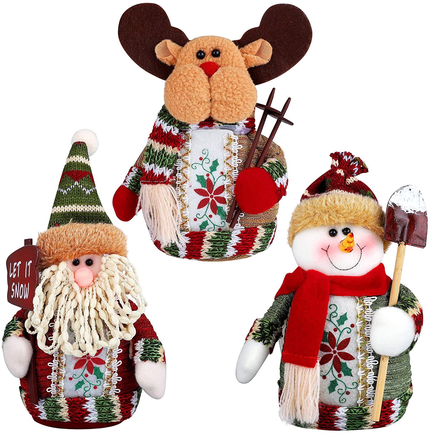 Reindeer Snowman Santa No Value Merry Christmas Debit Gift Card LOT of 12 