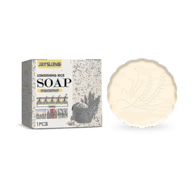 Jaysuing Rice Shampoo Soap Rice Essence Nourishing Hair Care Promotes Hair Growth Nourishing Repair Shampoo Soap |