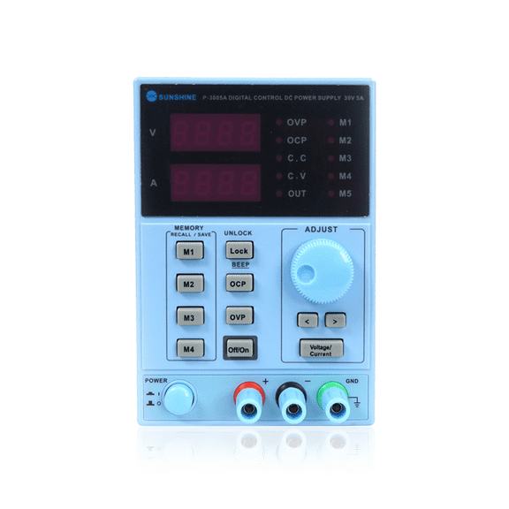 Replacement Programmable Power Supply (30V5A / 110V) (Sunshine:Model # SS-3005A)