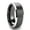 2mm, variant on Tungsten Steel Electric Black Classic Flat Chamfer Surface Sand Ring