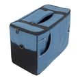 thumbnail image 2 of Estuche organizador para amplificador de guitarra y altavoces con múltiples bolsillos antideslizantes. Azul 40x30x18cm, 2 of 7