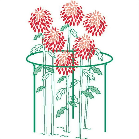 Bosmere E671 15" diameter Wrapround / Peony Support with 25" legs - Set of 3