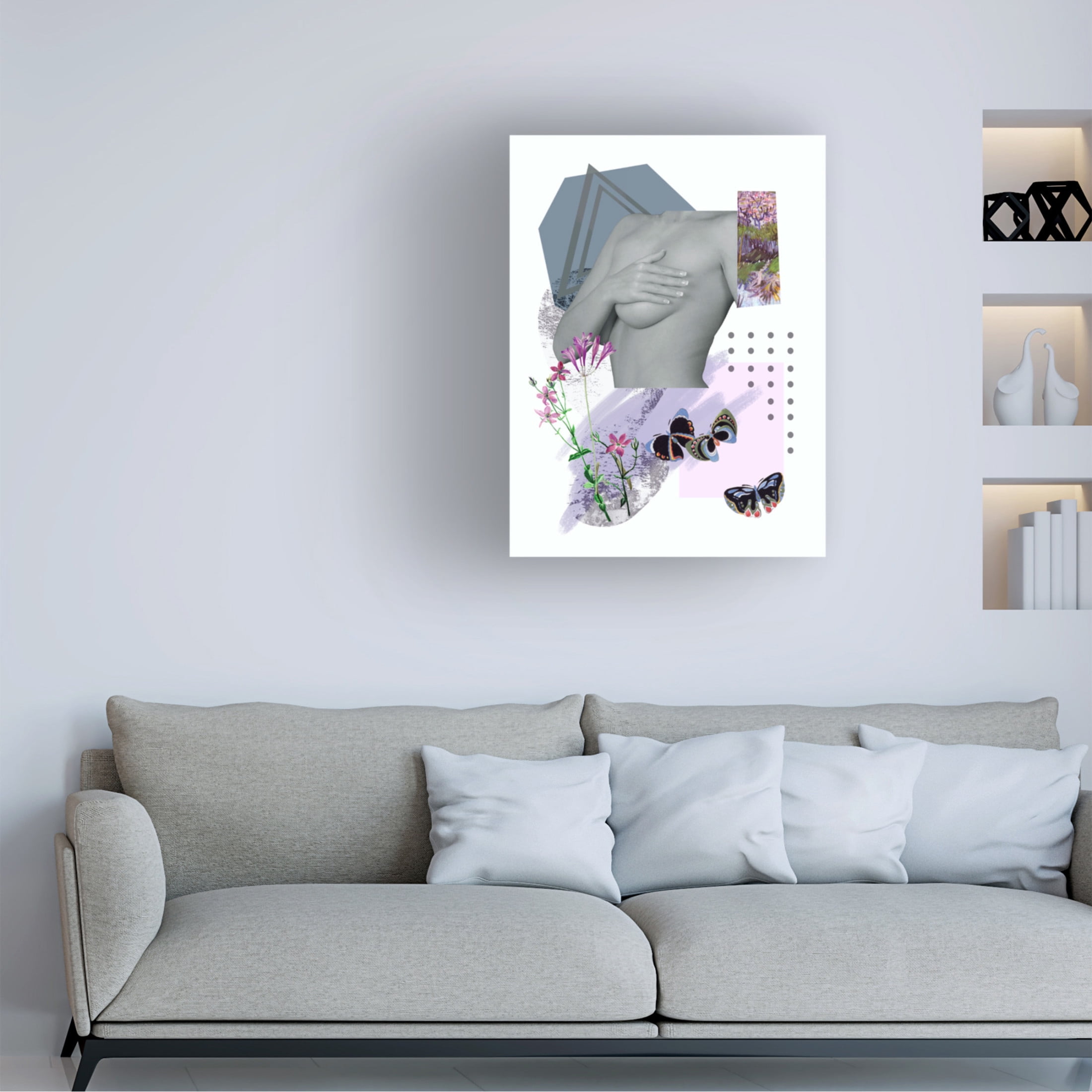 Trademark Fine Art Melissa Wang  A Unique Butterfly II Canvas Wall Art