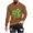 Brown, variant on ZRGHAOYLQ St. Patrick's Day Crewneck Shirts Big and Tall Plus Size T Shirts Cotton Mens Funny Shamrock Print Long Sleeve Pullover Classic Comfy Shirt Tops