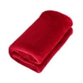 thumbnail image 4 of Clearance Towels,Conditioning Pure Color Blanket Flannel Gift Blanket Plain Color Blanket Bath Towels Soft Towels Cotton Towels Absorbent Towels Bath Towels Set,Red,One Size, 4 of 9