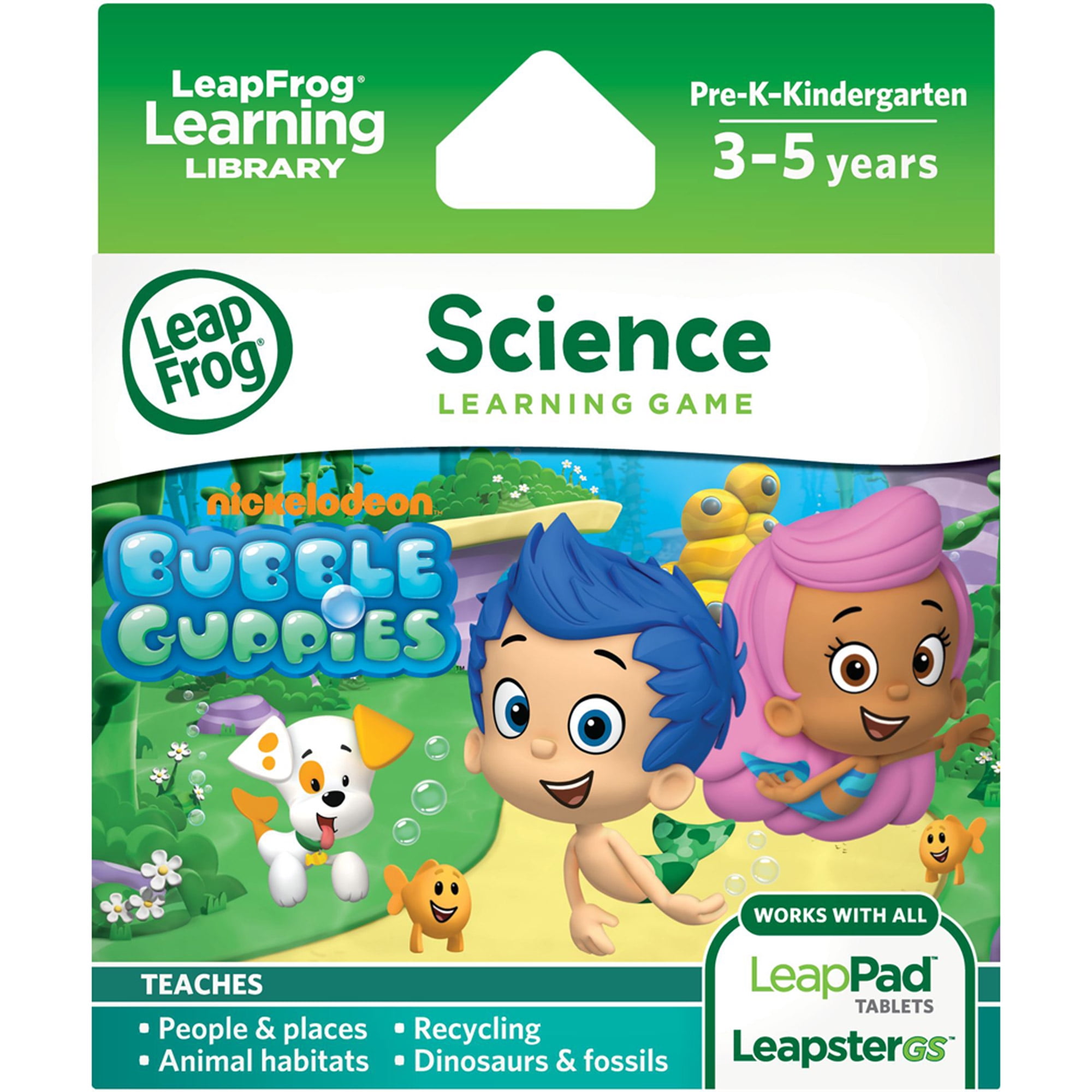 LeapFrog Leapster Explorer Learning Game, Nickelodeon Bubble Guppies - Walmart.com