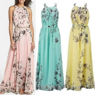 Summer Womens Fashion Boho Long Maxi Dress UK | Ubuy