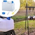 thumbnail image 4 of Jarra de agua para acampar con grifo, portátil, versátil, vacía, de gran capacidad, 15 l, para autocaravanas, viajes por carretera, senderismo, 4 of 6
