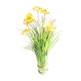 thumbnail image 4 of Centro de mesa con flores artificiales, hojas verdes, flores artificiales, plantas falsas Naranja, 4 of 9