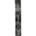 thumbnail image 3 of Ekena Millwork 1 1/2"W x 5 1/2"D x 8"H Damon Wrought Iron Bracket, (Single center brace), Antiqued Warm Silver, 3 of 10