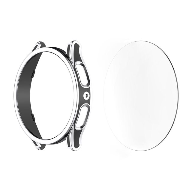 Carcasa protectora de pantalla de PC para Galaxy Watch 5 Pro (plata 45 mm) WDOplteas Para estrenar