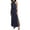 Blue - navy, variant on Rachel Roy Womens Blouson Maxi A-line Dress, Blue, Large