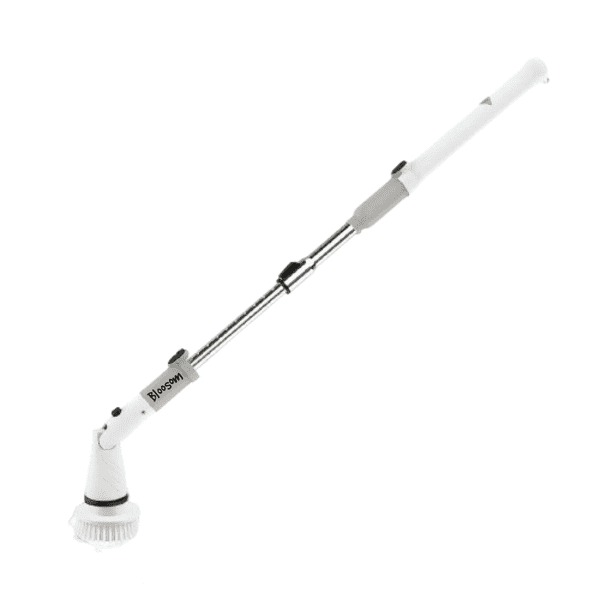 Cepillo Limpiador De Baño, Bloosom Eléctrico/inalámbrico/giratorio Blanco
