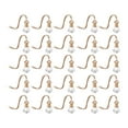 thumbnail image 1 of 25 botellas colgantes de perfume para coche, difusores de perfume, decoración interior, contenedor de aceite esencial, colgantes de vidrio vacíos. Estilo C, 1 of 8