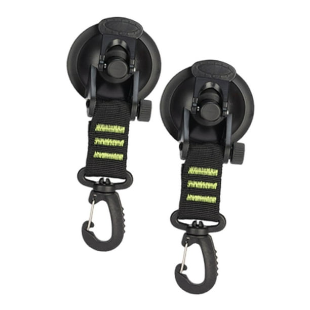 2x Ganchos de ventosa de vacío Ganchos de fijación para carpa Gancho de pared giratorio de 360 degree con Verde