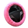 thumbnail image 6 of 10Pcs Car Interior Decoration Furry Steering Wheel Cover Set For Women With Cup Holders Decorations Car Accessories, 6 of 9