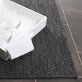 thumbnail image 5 of SAFAVIEH Beach House Jacinth Solid Indoor/Outdoor Area Rug, Black, 5'3" x 7'6", 5 of 16