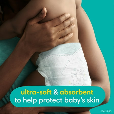 Pampers Swaddlers Soft and Absorbent Diapers, Size 5, 104 Count