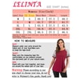 thumbnail image 2 of LELINTA Winter Fall Womens Off The Shoulder Tops Long Sleeve Blouse Shirts Cold Shoulder Comfy Casual Daily T-Shirt Twist Knotted, 2 of 7