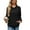 Black, variant on Eternatastic Womens Pullover Hoodie Sweatshirts Casual Loose Long Sleeve Ribbed Knit Shirts With Kangaroo Pocket Hoodies