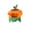 B, variant on Halloween Plush Pet Pumpkin Hat Adjustable Costume Headwear Cute Holiday Cosplay Accessory for Cats Small Dogs One Size Fits Most