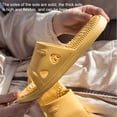 thumbnail image 4 of Guardurnaity Zapatilla de baño de PVC Zapatillas de ducha impermeables y antideslizantes Zapatillas MÚLTIPLES OCASIONES Accesorios de calzado Amarillo, 4 of 6