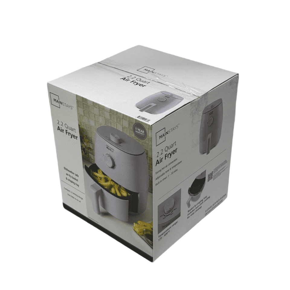 Mainstays 2.2 Quart Air Fryer with Automatic Shutoff, Violet