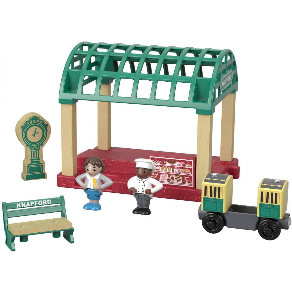 thomas wooden train station