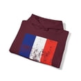 thumbnail image 4 of France French Pride Flag Hoodie, Gifts, Hooded Sweatshirt, 4 of 4