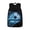 Blue Glowing Soccer, variant on Bold Casual Backpack featuring Red Yellow Paint Splatter - Great for Daily Commute and Outdoor Travel