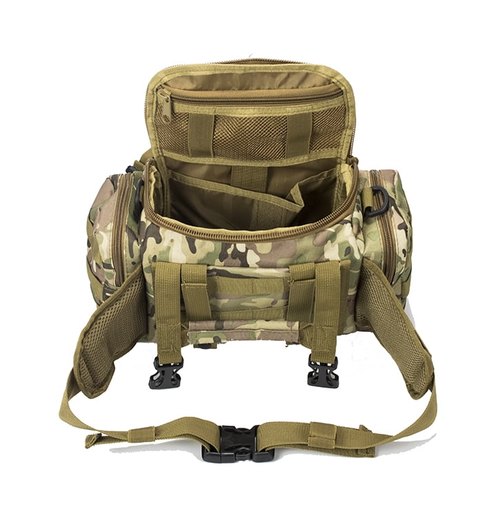 Fieldcraft Tactical Range Duffle Bag with Military MOLLE Waist or Shoulder Strap 