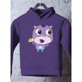 thumbnail image 3 of Hippo With A Cake Hoodie Toddler -Image by Shutterstock,  5 Toddler, 3 of 4