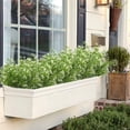 thumbnail image 3 of Outdoor Artificial Plants & Flowers Fake Outdoor Plants Artificial Shrubs for Outdoors Plastic Floral Arrangements Artificial with Vase (8 Pcs/Purple), 3 of 5