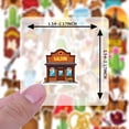 thumbnail image 6 of 35pcs-50pcs Cartoon Stickers Cowboy Stickers Animal Stickers Funny Decals for Laptops Suitcase Guitars, 6 of 9