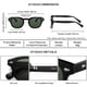 thumbnail image 5 of Gafas de Sol Vintage Retro Redondas con Lentes Tintadas UV400 46mm Unisex, 5 of 6
