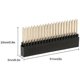 thumbnail image 2 of 2 x 20(40 Pin) Stacking Header for Raspberry Pi A+/B+/Pi 2/Pi 3 Extra Tall Header (Pack of 4), 2 of 5