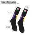thumbnail image 2 of Rocae Pikmin Chaussettes de compression Décontractées pour Femmes Hommes Bas Contrastés, 2 of 6